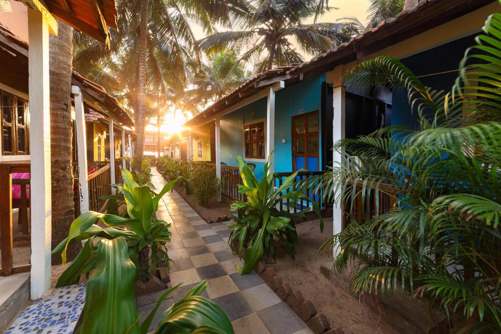 Om Shanti Beach Stay Patnem Patnem Beach Luaran gambar
