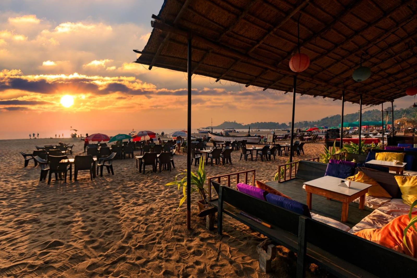 Om Shanti Beach Stay Patnem Patnem Beach Luaran gambar