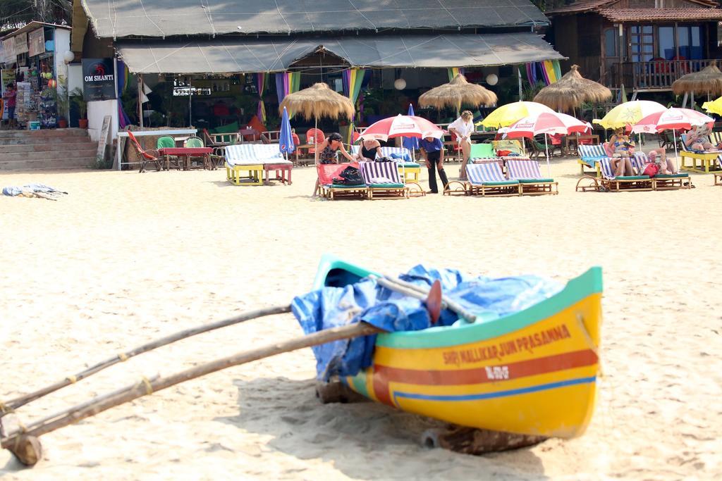 Om Shanti Beach Stay Patnem Patnem Beach Luaran gambar