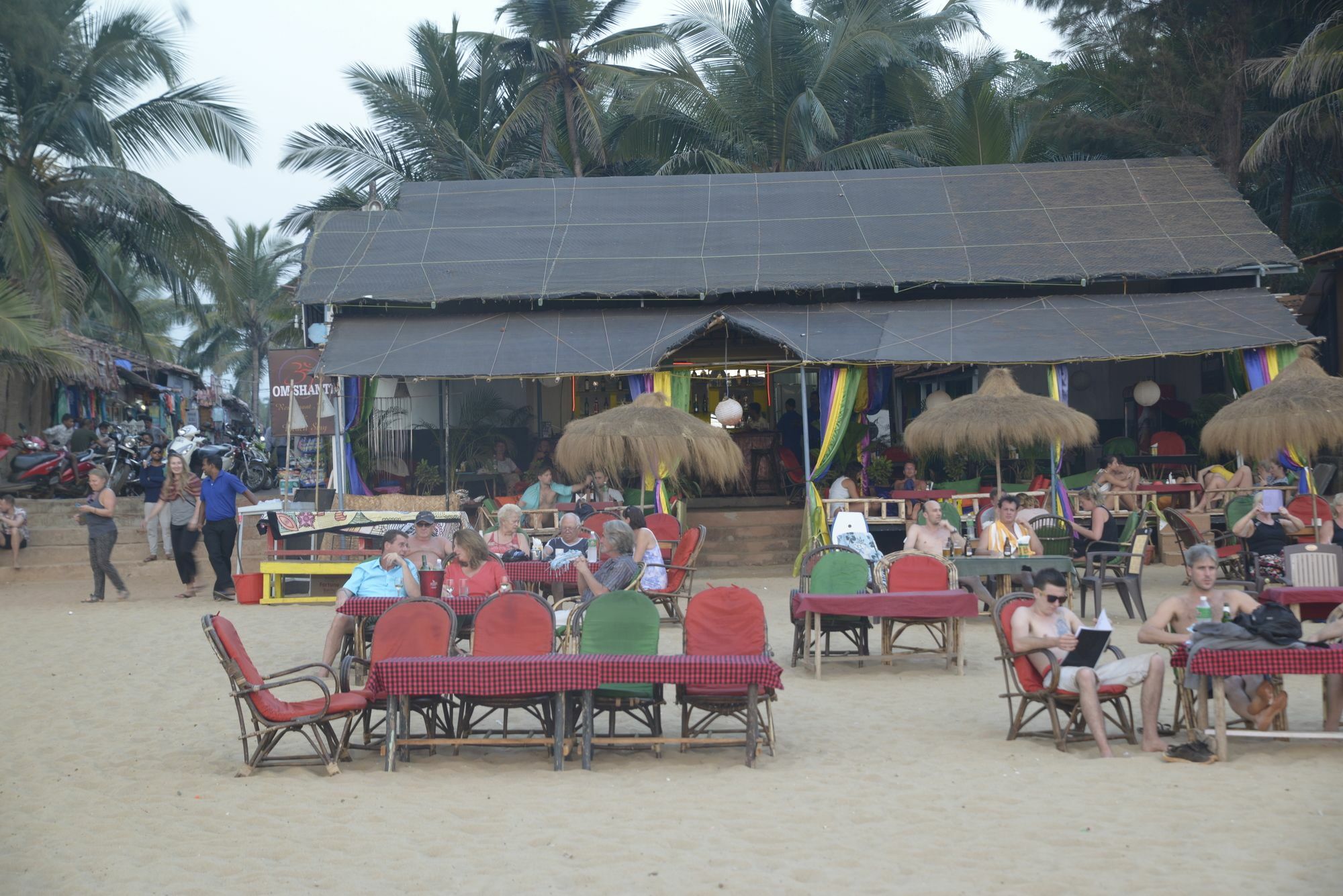 Om Shanti Beach Stay Patnem Patnem Beach Luaran gambar