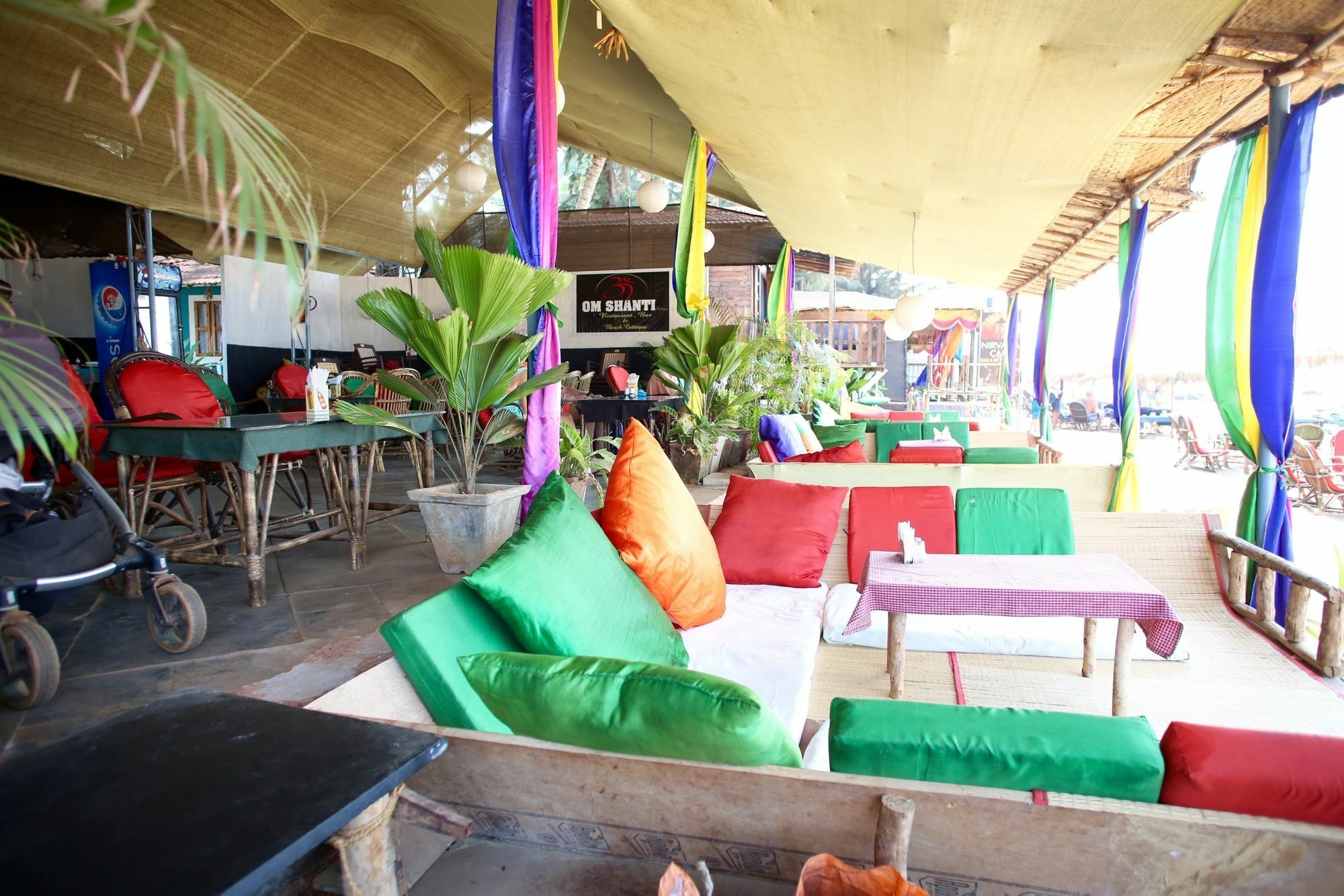 Om Shanti Beach Stay Patnem Patnem Beach Luaran gambar